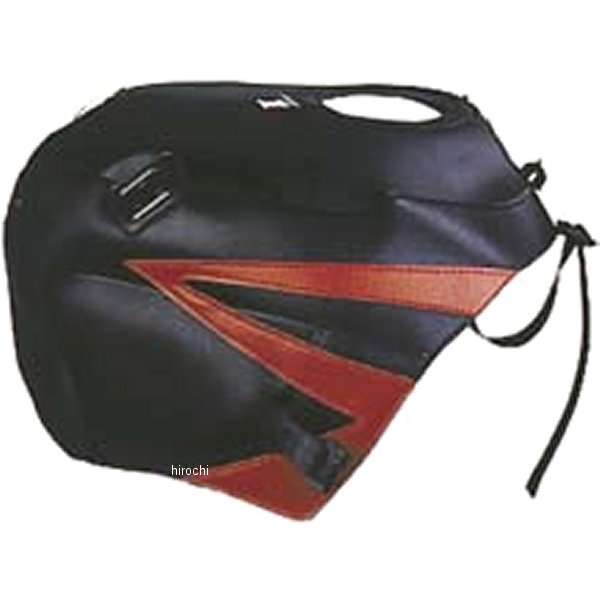 タンクカバー 90年-92年 ZZR1100 黒/赤