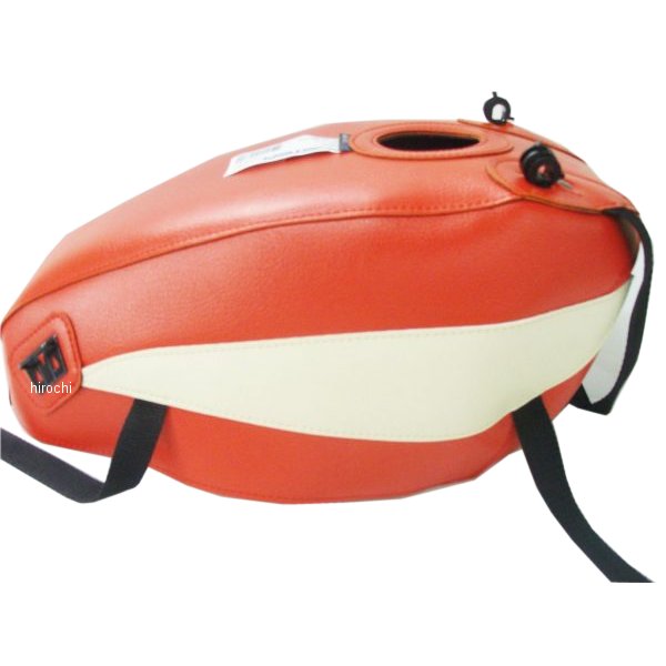 タンクカバー 04年以降 XL883 赤/クリーム