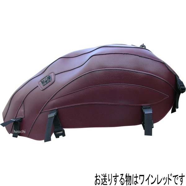 タンクカバー トライアンフ ロケット3 ワインレッド