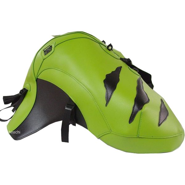 タンクカバー 99年-06年 トライアンフ TIGER900 アップルグリーン/黒