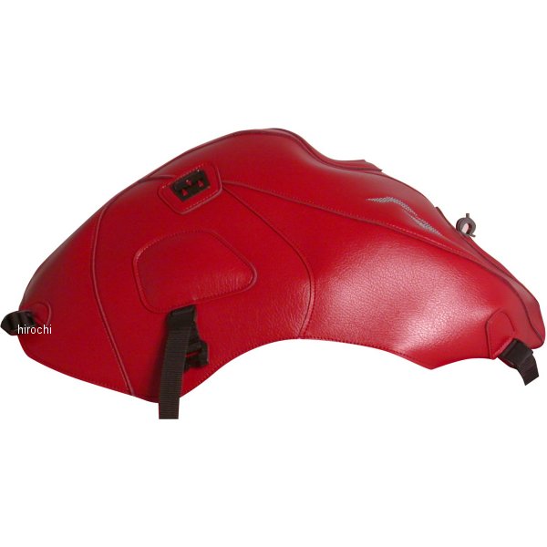 タンクカバー 04年以降 FZ6-N ダークレッド