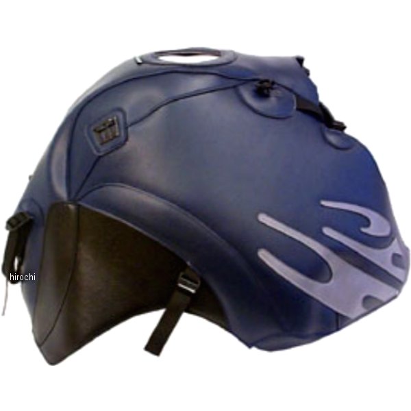 タンクカバー 99年-06年 トライアンフ TIGER900 青/スチールグレー