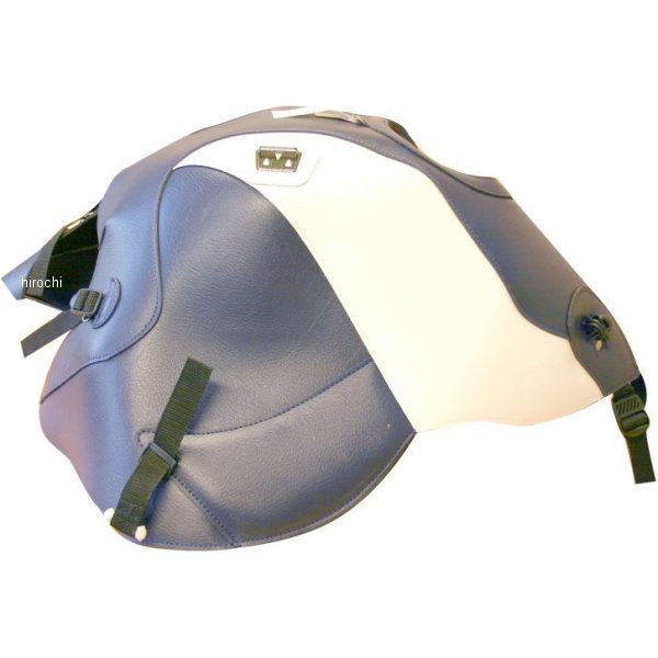 タンクカバー 97年-06年 BMW K1200RS ネイビーブルー/白