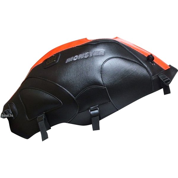 タンクカバー 05年 ドゥカティ MONSTER S2R 1000 黒/ペリシコ オフセットストライプ