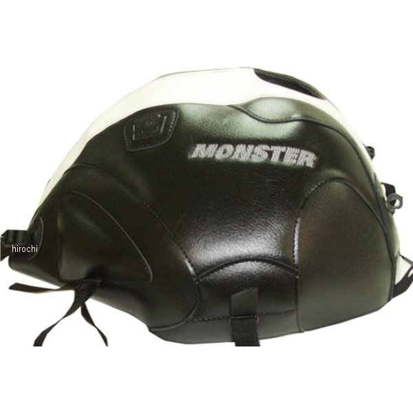 タンクカバー 06年 ドゥカティ MONSTER S2R 1000 黒/白