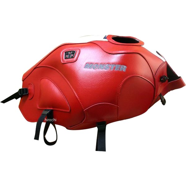 タンクカバー ドゥカティ MONSTER400 赤/白