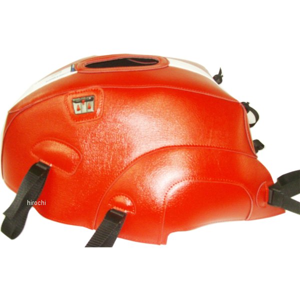 タンクカバー ドゥカティ ポールスマート 1000LE 赤/白ストライプ