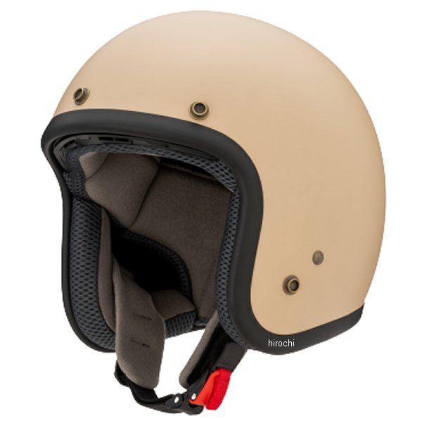 YH-001  スモールジェットヘルメット ビンテージモカブラウン Lサイズ