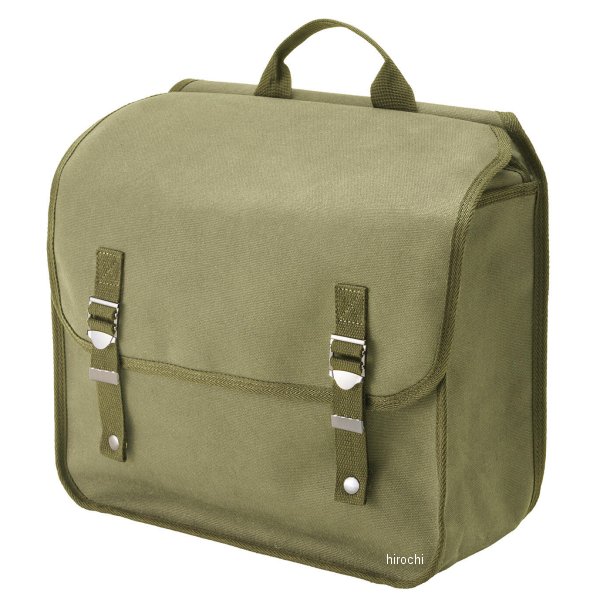 山城謹製 クラシックサイドミリタリーバッグ 左右セット カーキ Lサイズ