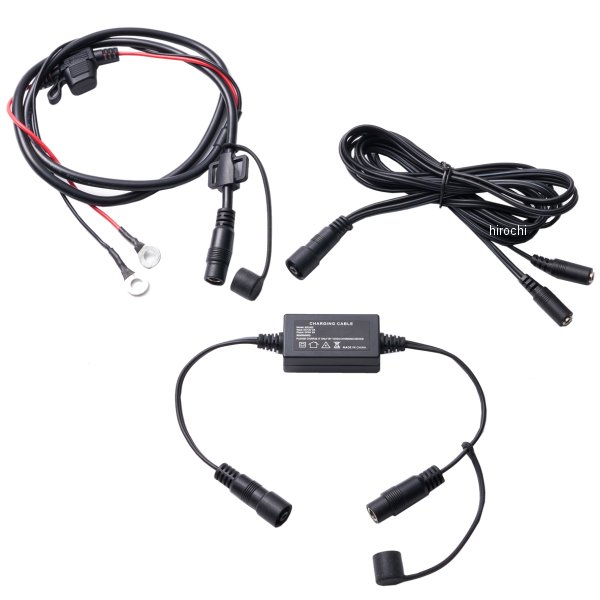 HEAD3/HEAT4グローブ 用バッテリー電源ケーブル