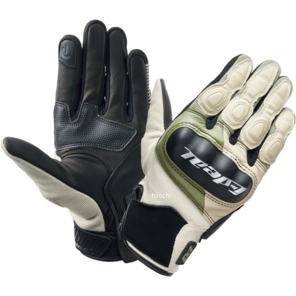 ID-015  グローブ HERITAGE ヘリテージ アイボリー/カーキ/黒 Mサイズ