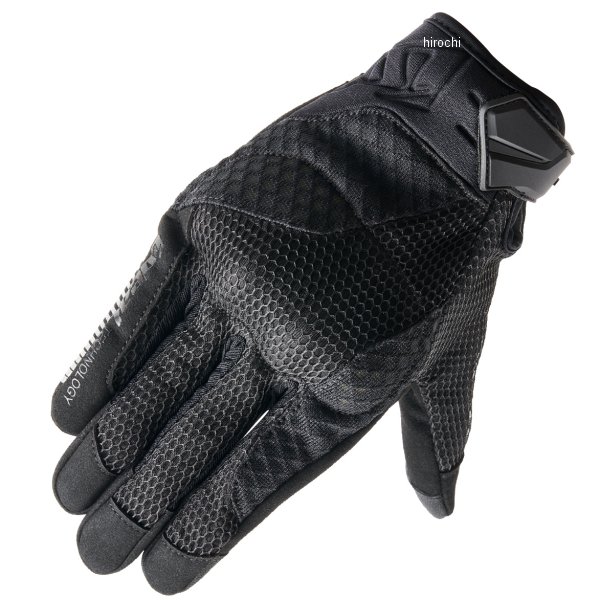 ID008  グローブ AIR エアー 黒/黒 XSサイズ