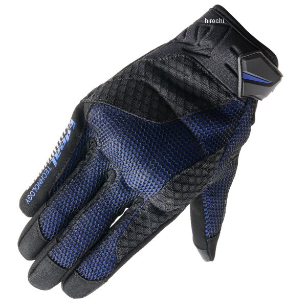 ID008  グローブ AIR エアー 黒/青 2XLサイズ