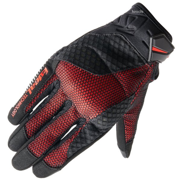ID008  グローブ AIR エアー 黒/赤 Lサイズ