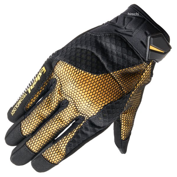 ID008  グローブ AIR エアー 黒/黄 Sサイズ