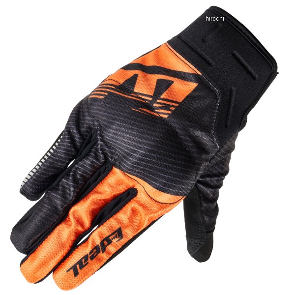 ID024  グローブ SHINY2 シャイニー2 黒/オレンジ Sサイズ