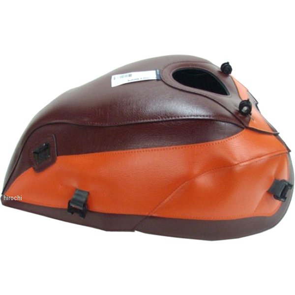 タンクカバー 90年-99年 ゼファー750 ダークワインレッド/オレンジ