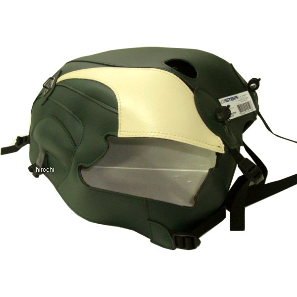 タンクカバー 96年-03年 トライアンフ サンダーバード900 ダークグリーン/クリーム