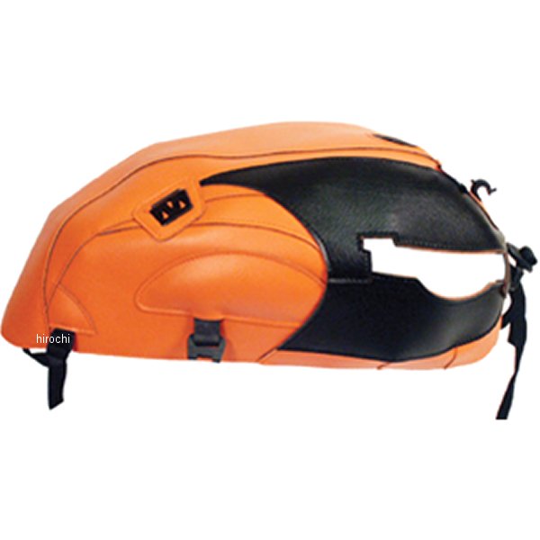 タンクカバー トライアンフ サンダーバード SPORT オレンジ/黒