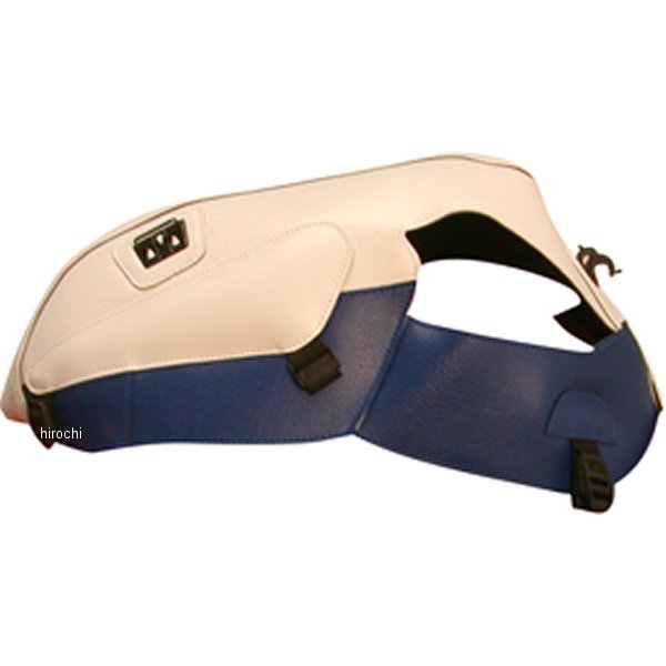 タンクカバー 04年-07年 トライアンフ スラクストン 900 ジタンブルー/グレー