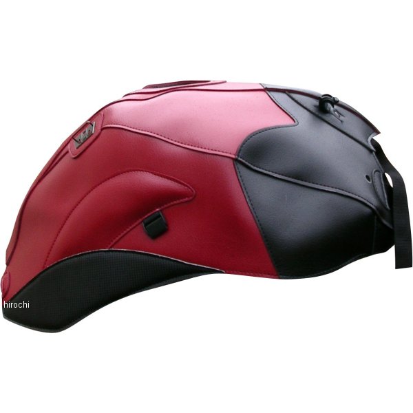タンクカバー 06年-11年 FZ-1 FAZER ダークレッド/黒