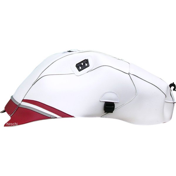 タンクカバー 07年-08年 YZF-R1 白/赤/グレー