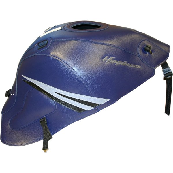 タンクカバー 08年 GSX1300R ハヤブサ 青/グレー/黒