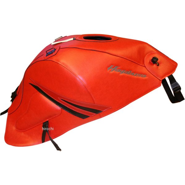 タンクカバー 08年 GSX1300R ハヤブサ オレンジ/赤/黒