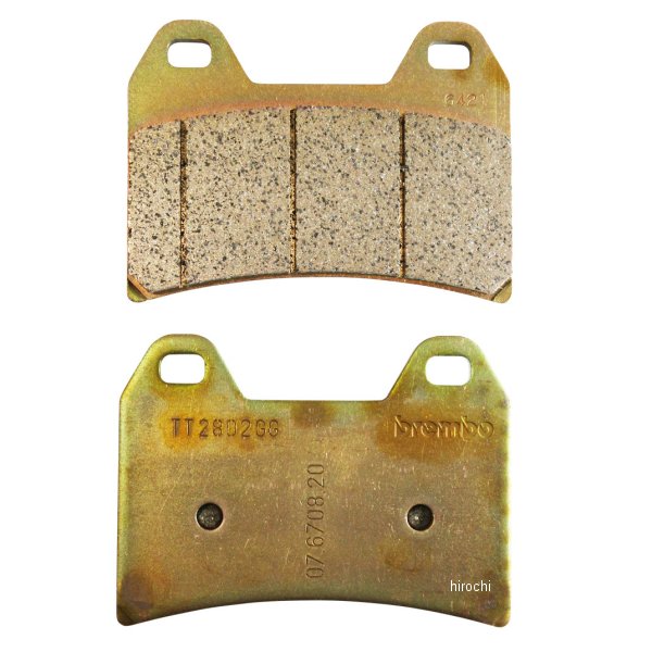 ブレンボ brembo ブレーキパッド シンタード Z01 2ピン ピストン径:異径 4POT:30mm/34mm用