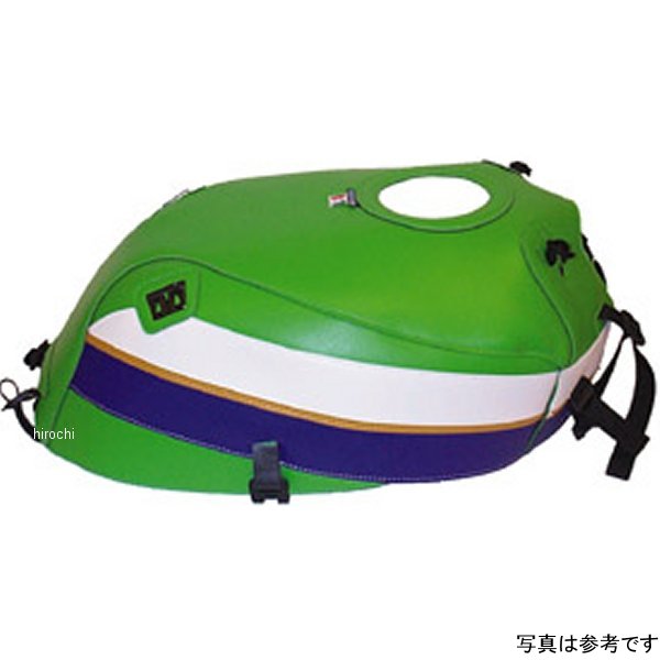 タンクカバー ZRX1100 逆車のライトグリーン/青/白