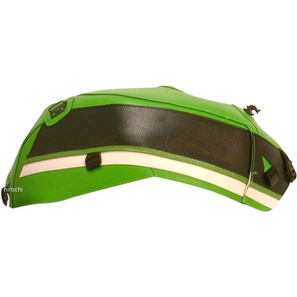 タンクカバー ZRX1100 逆車のグリーン/黒/白