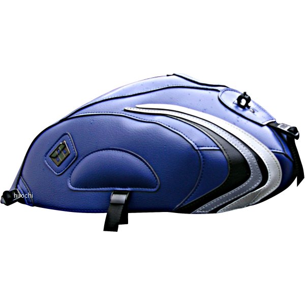 タンクカバー 07年-08年 YBR125 青/グレー/黒