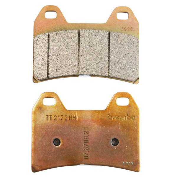 ブレンボ brembo ブレーキパッド シンタード 2ピン ピストン径:異径 4POT:30mm/34mm用