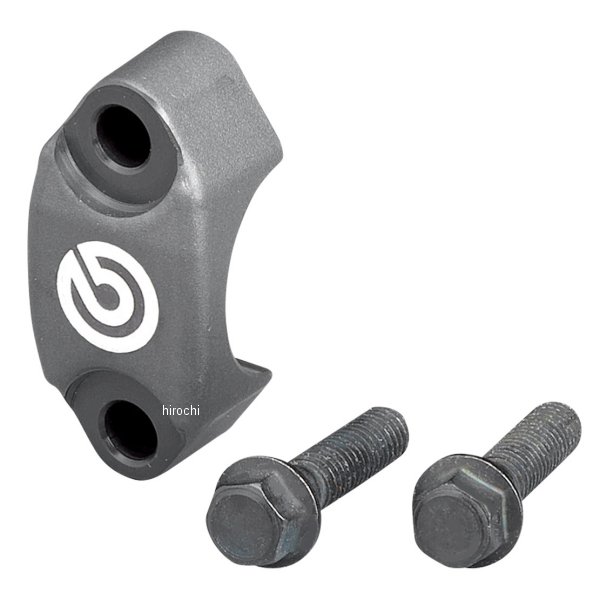 ブレンボ brembo ハンドルバークランプ ミラーホール無 プリント白ロゴ