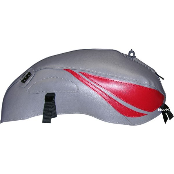 タンクカバー 07年-09年 ホーネット600 グレー/赤
