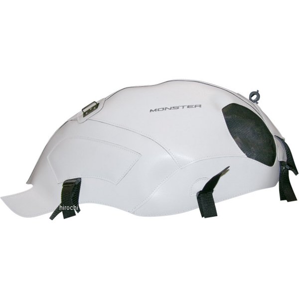 タンクカバー ドゥカティ MONSTER696 白/黒