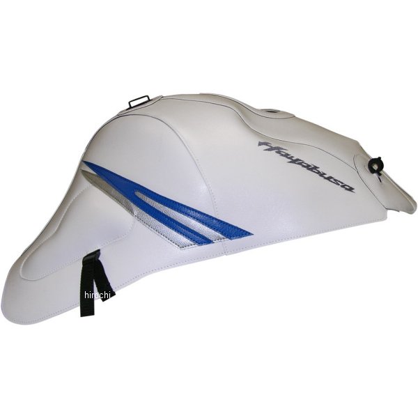 タンクカバー 09年 GSX1300R ハヤブサ 白/青
