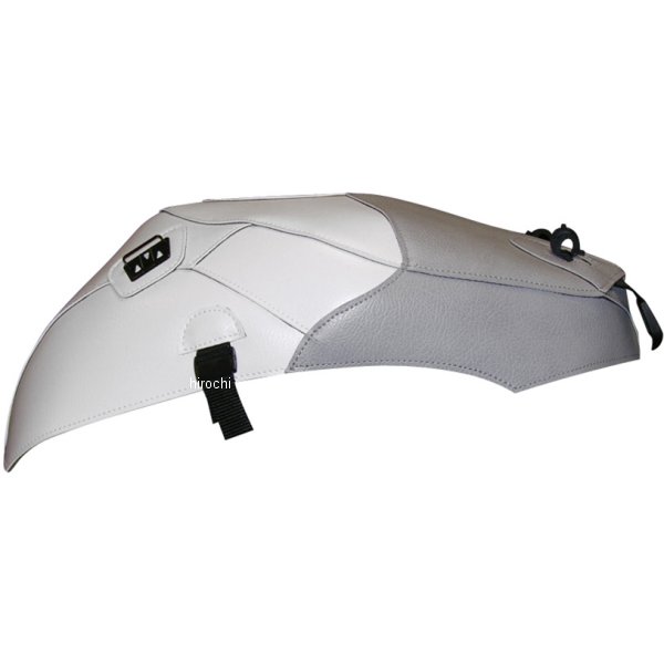 タンクカバー 09年 YZF-R1 白/ライトグレー