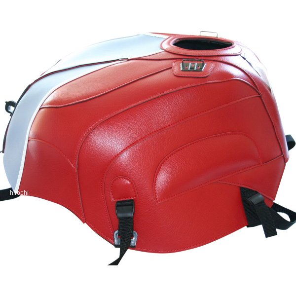 タンクカバー 04年-07年 アプリリア RSV1000 赤/ブルーシルバー