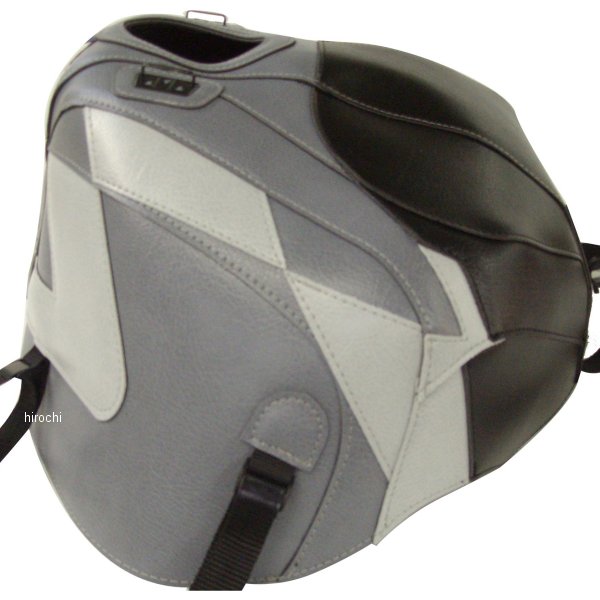 タンクカバー 06年-09年 アプリリア トゥオノ1000R 黒/グレー/ライトグレー