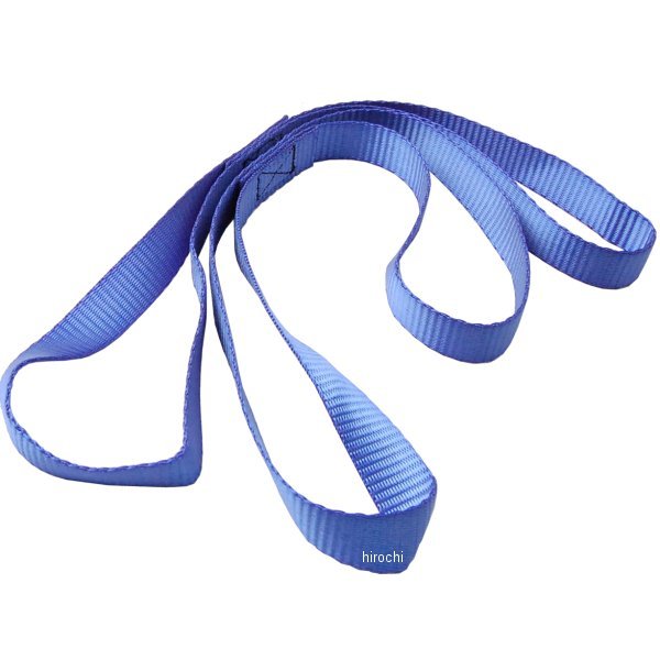 タイダウンベルト ソフトフック 青