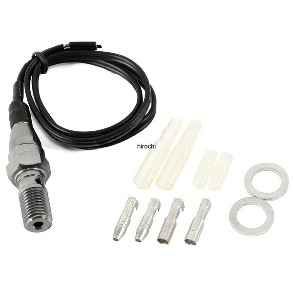 モトレッド ブレーキプレッシャースイッチ アルミ M10-1.0 バンジョータイプ