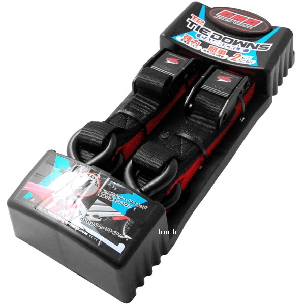 タイダウンベルト T2カムバックル 赤