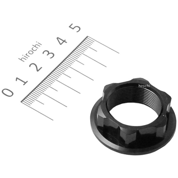 ステムナット 07年以降 ホンダ M24X30-P1.0 H12 黒