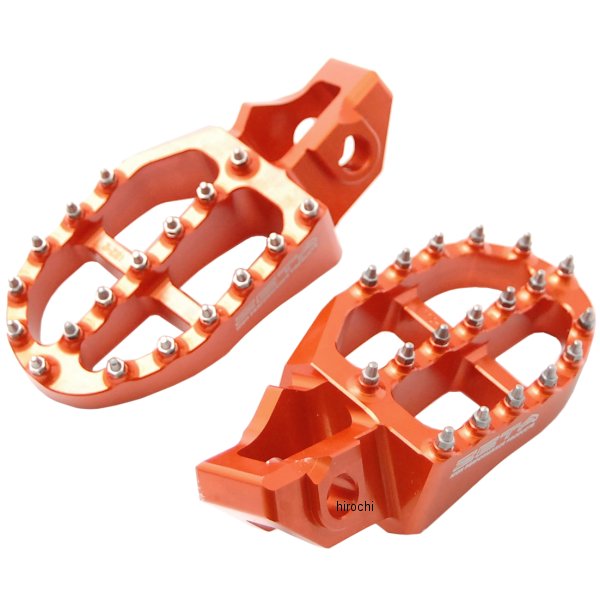 アルミフットペグ 17年 KTM オレンジ