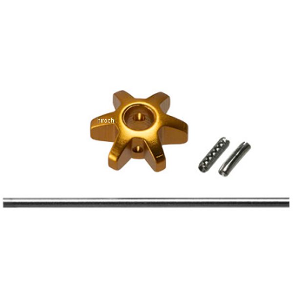 リプレースメント アジャストノブ パイロットレバー用 ゴールド