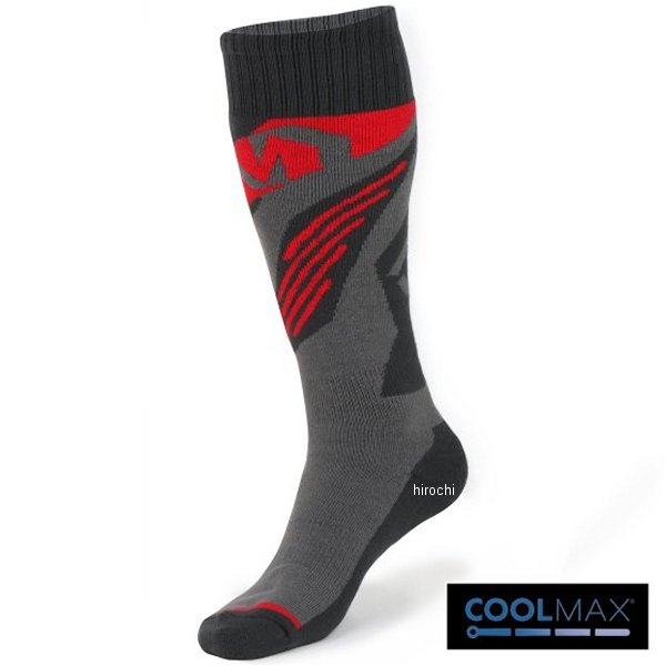 エアフロープラスソックス S/M(23.0-26.0cm) グレー