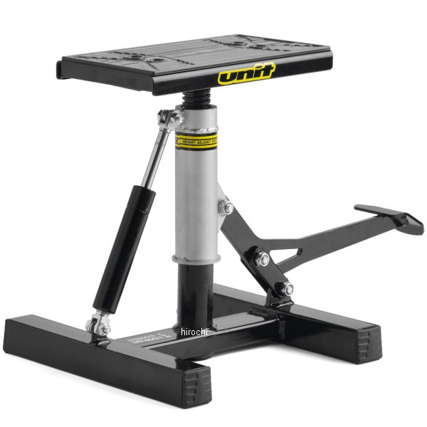 オフロードバイクスタンド ダンパー付き ワイド 黒