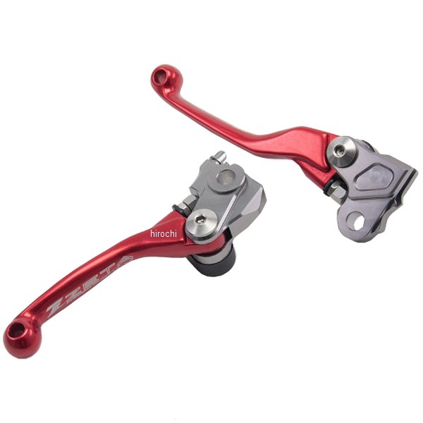 ピボットレバーセット FP 21年 CRF450R、CRF450RX 3フィンガー 赤