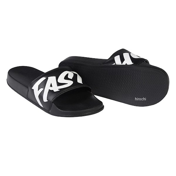 春夏モデル サンダル ロゴ 黒 7(25.5cm)サイズ